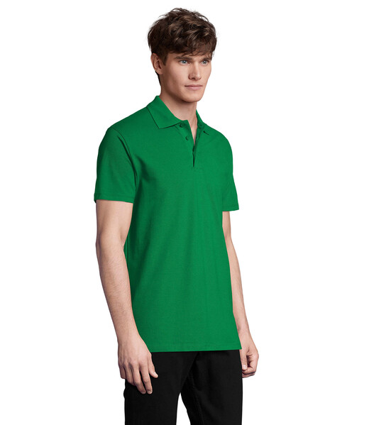 SPRING II  Polo homen  210g - VerdeS
