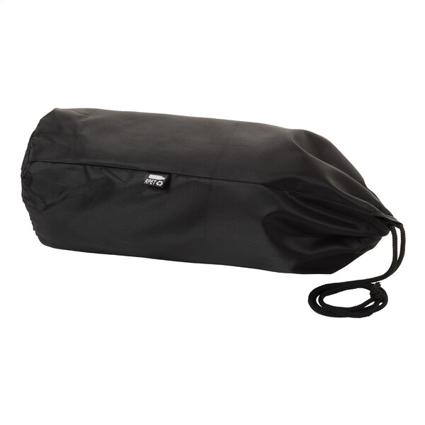 Couverture polaire RPET Reporta, personnalisable - Bleu Foncé