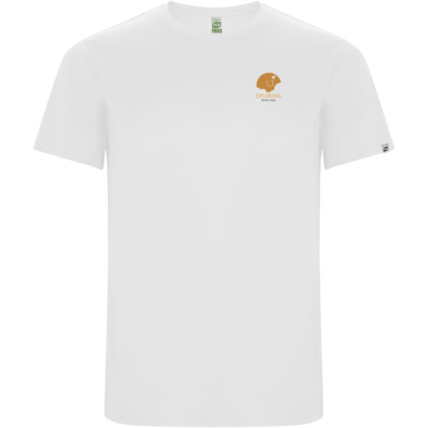 T-shirt sport Imola à manches courtes pour enfant - Blanc / 8