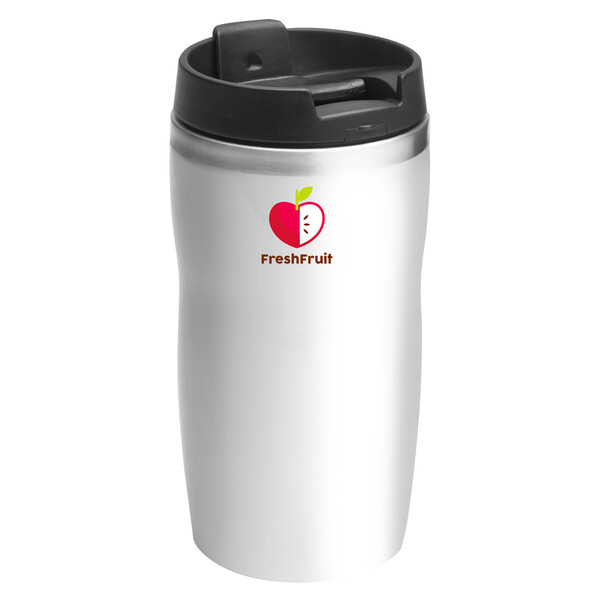 Thermo mug POZNAN - white