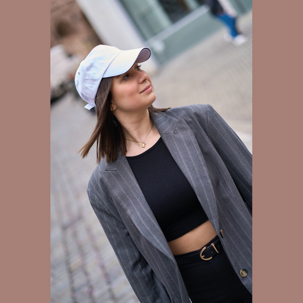 Sendvič kapa Arlington - Bijela