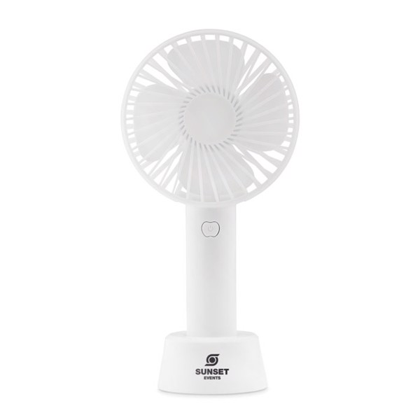 Dini USB desk fan, 3 speeds, 2000 mAh