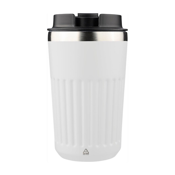Copo térmico Chiara | Reciclado | 400 ml - branco