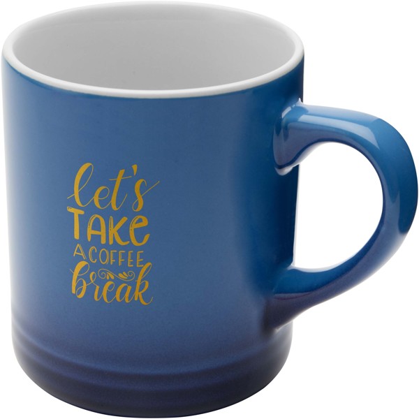 Mug Laguna en céramique de 330 ml - Bleu royal