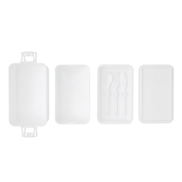 Lunch Box Well Prepared - White