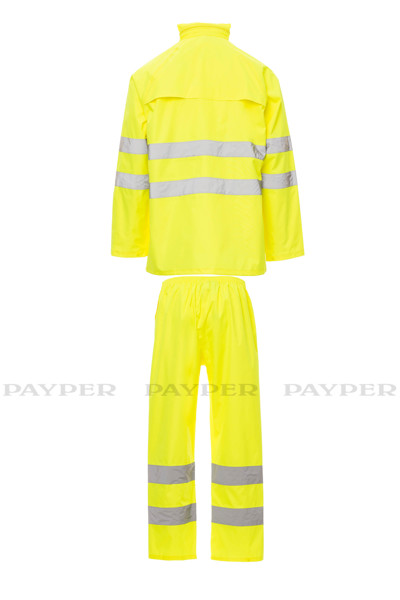 Conjunto impermeável Hi-Vi Rainset       - Alta Visibilidade Amarelo 