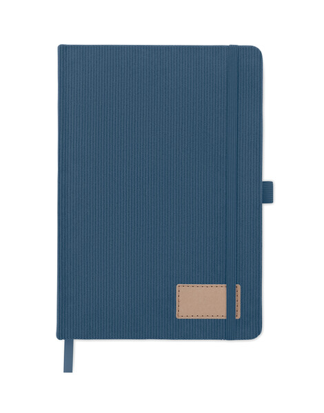 Carnet A5 rigide en RPET Cordi Note - Bleu