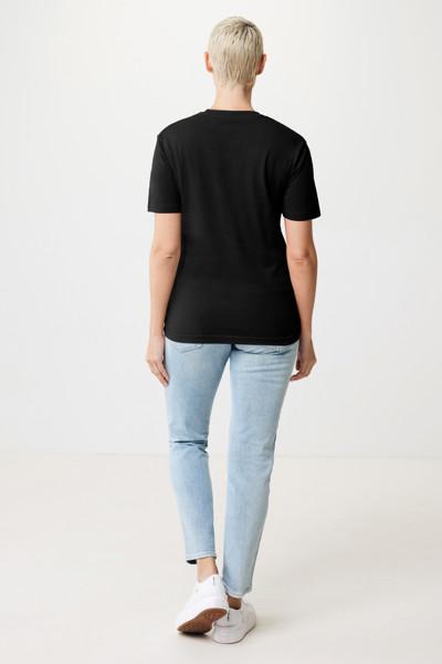 T-shirt en coton recyclé IQONIQ Bryce - Noir / 5XL