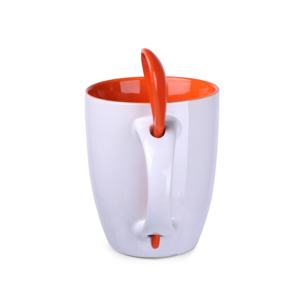 Mug Easy - White / Orange