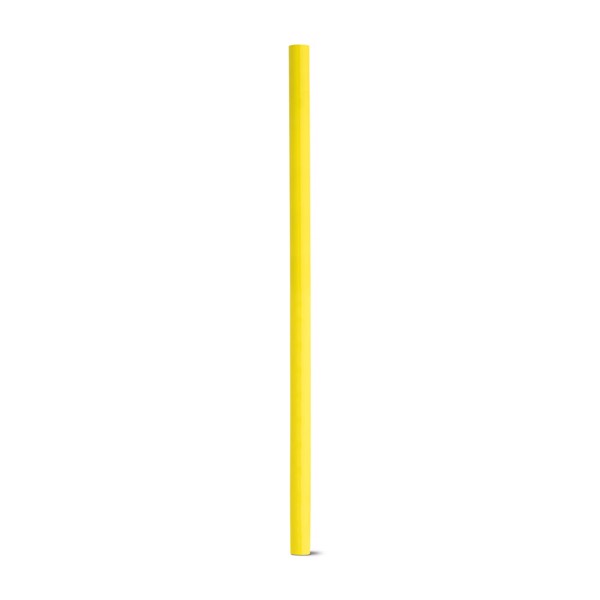 LUCIAN. Fluorescent wooden pencil - Yellow