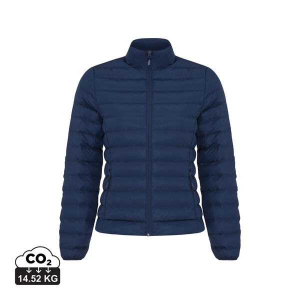 Doudoune femme en polyester recyclé IQONIQ Maiko - Bleu Marine / XXXL