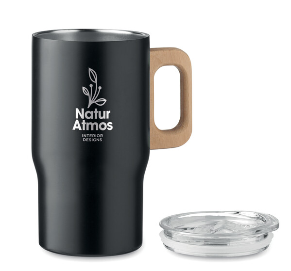 Dvojstenný pohár Tumboo 350 ml - biely
