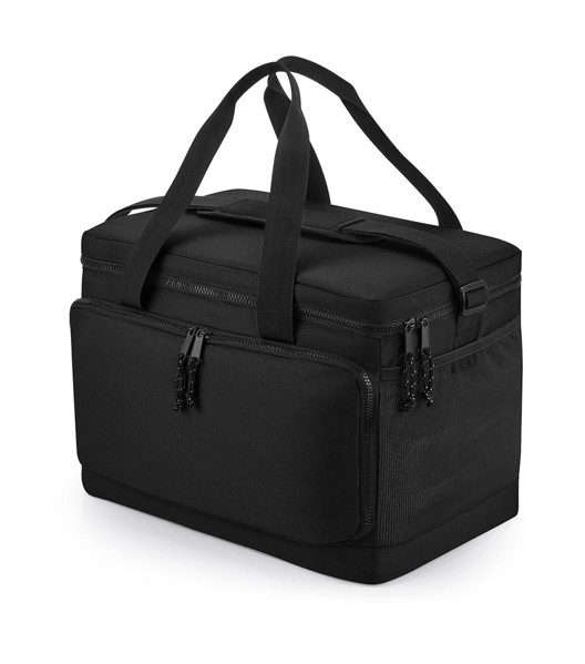 Recycled Large Cooler Shoulder Bag - Black / ONE SIZE