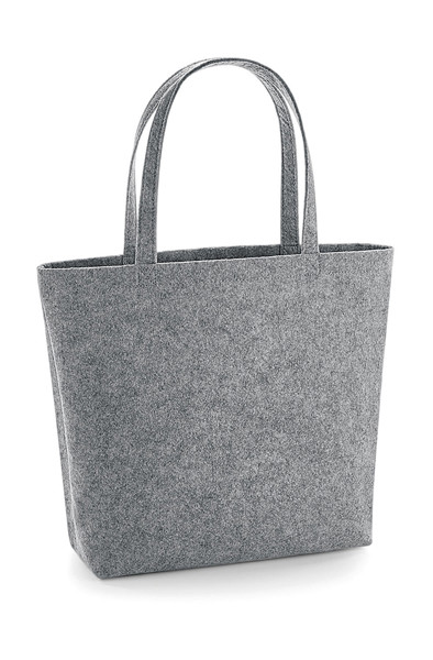 Felt Shopper - Grey Melange / ONE SIZE