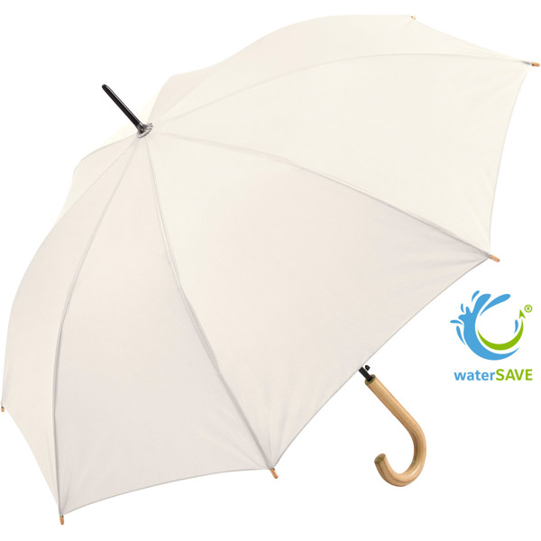 AC-Stockschirm ÖkoBrella - Naturweiß Ws