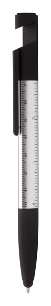 Touch Ballpoint Pen Handy - Black / Silver