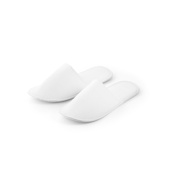 DANES. Room Slippers - White