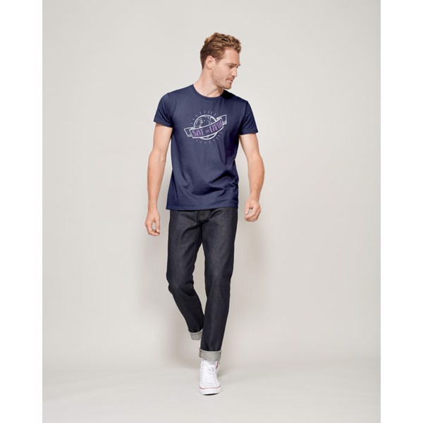 PIONEER MEN T-SHIRT ORGANIC - White / XS