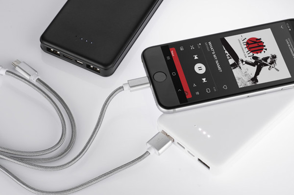 Powerbank SIMPLE 10000 mAh - schwarz