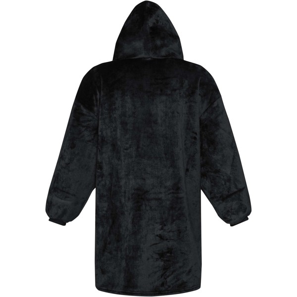 Denali GRS hoodie blanket - Solid Black