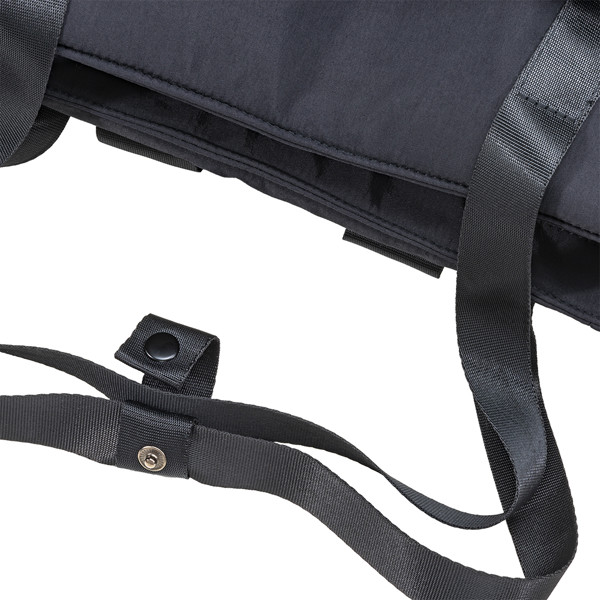Backpack Bag With Laptop Compartment 15 Inch In Nylon Taslon - Black