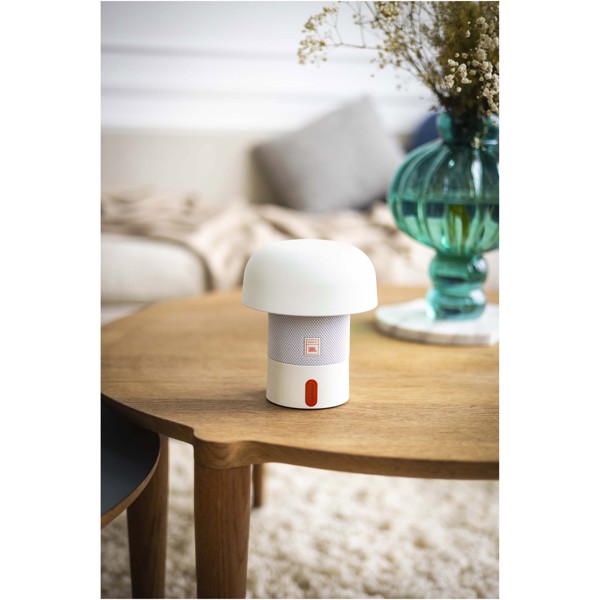 Kooduu Sensa Play Mini Tragbarer JBL Lautsprecher mit Leuchte - weiss
