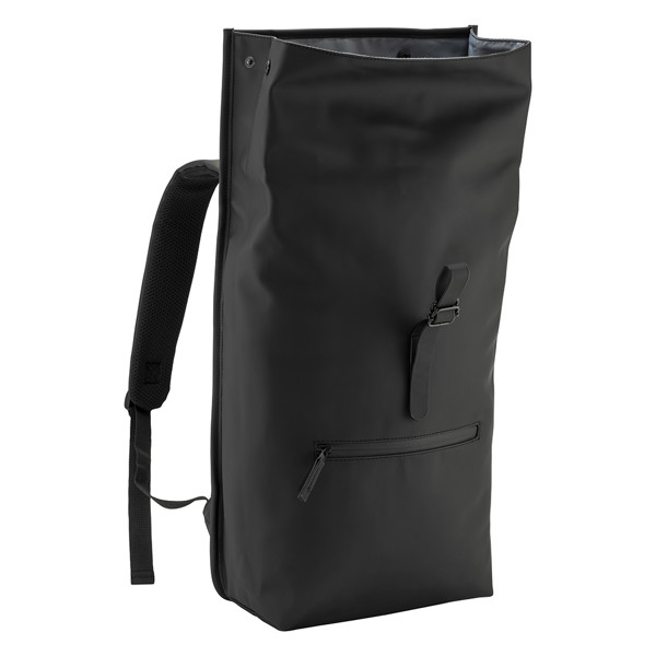 Ανακυκλωμένο αδιάβροχο μαλακό σακίδιο Pu (15") - Black