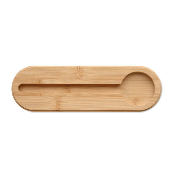 Mile pencil case bamboo lid, phone holder