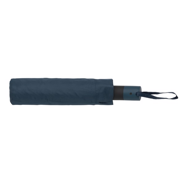 Mini parapluie automatique 21" en rPET 190T Impact AWARE™ - Bleu Marine
