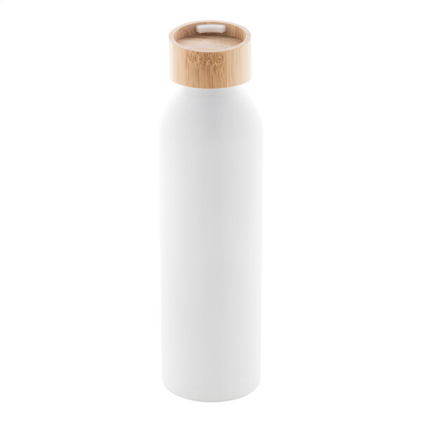 Recycled Aluminium Bottle Ralusip Plus - White