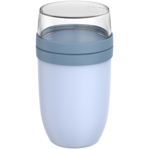Pot repas Mepal Ellipse de 750+300 ml - Bleu