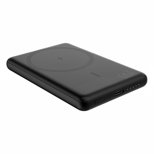 MANTI - BATTERIE DE SECOURS ALUMINIUM  MAGSAFE 20W - NOIR