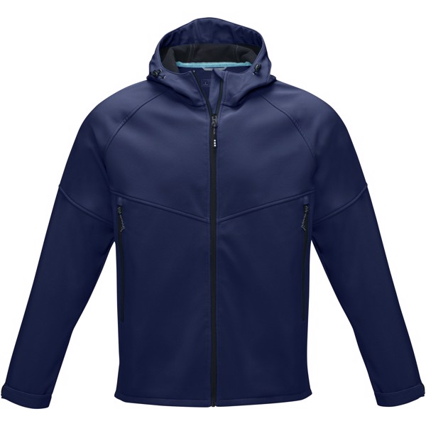 Giacca Coltan da uomo in softshell riciclato - Navy / M