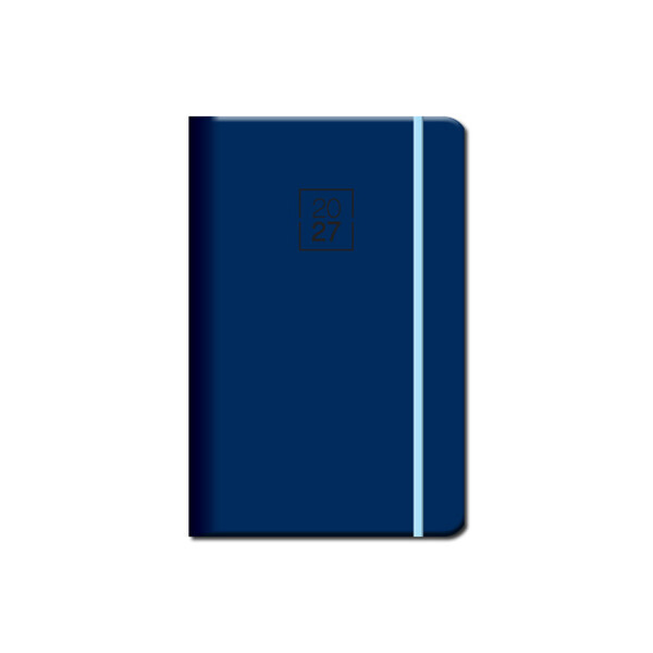 Mini diár A6 FLORENCIA navy s gumkou 2027
