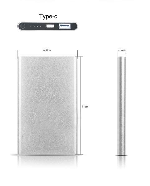 Power Aluthin 4000mAh - SILVER
