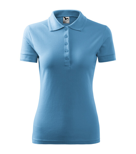 Polokošile Dámská Malfini® Pique Polo - Azurově Modrá / 2XL