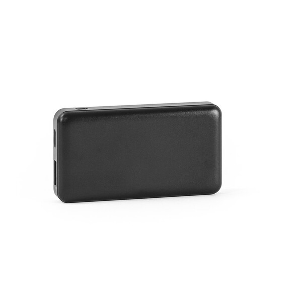 SHERYL. Power banka 4 000 mAh v recyklovaného ABS (100 % rABS) - Čierna