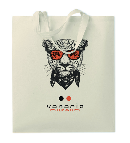 Marketa+ cotton bag 140g/m² 42x38cm