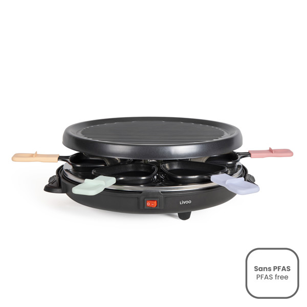 Appareil à raclette 6 personnes