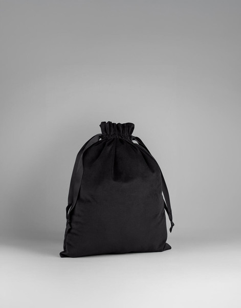 Velvet Gift Bag - Black Onyx / M