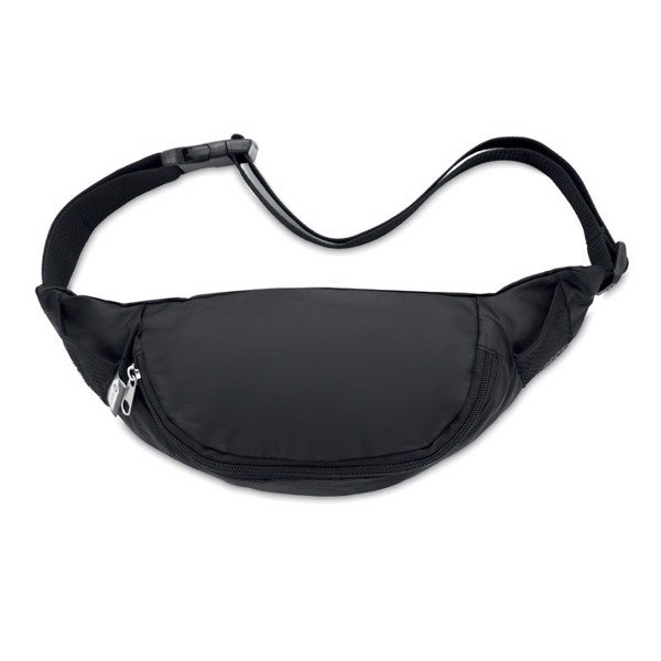 Sac banane en RPET 210D Parkpet - Noir