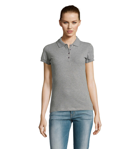 PASSION POLO SENHORA 170g - Cinzento Melange 2L