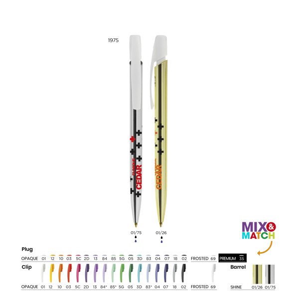 BIC® Media Clic Shine ballpen