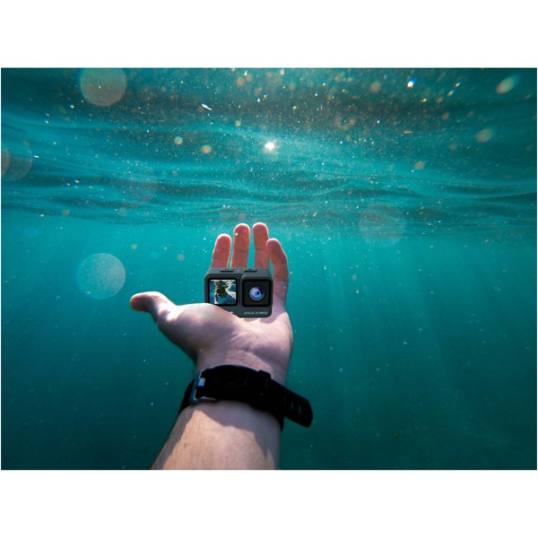 Prixton DV850 Aqua 4K Actionkamera mit zwei Bildschirmen