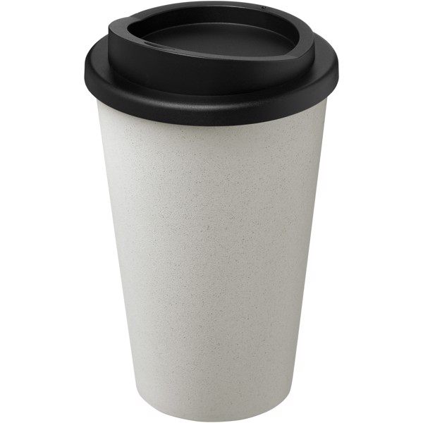 Americano® Eco 350 ml recycled tumbler - White / Black