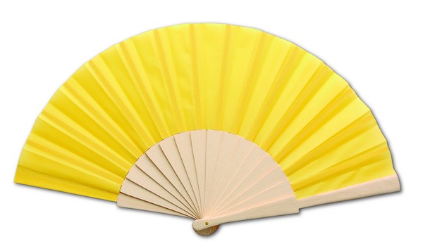 Hand Fan Folklore - White