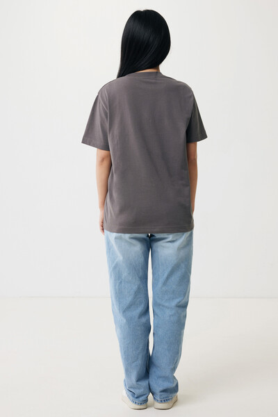Iqoniq Kakadu relaxed recycled cotton t-shirt - Anthracite / XXL