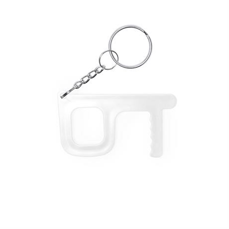 Dalton No-Touch Keyring - White