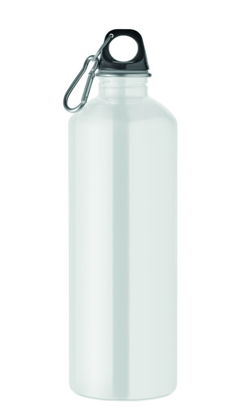 Single wall bottle 1000ml Re-One Moss - White