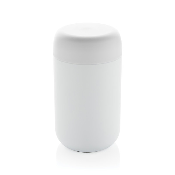 Brew RCS certified recycled stainless steel vacuum tumbler - White